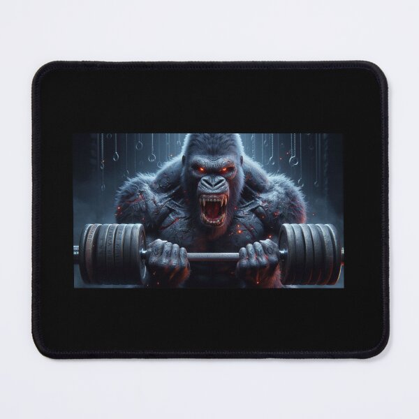 Item preview, Blue Fire Gorilla Gym Motivation Beast Mode Workout designed and sold by GORILLA-GYM-FIT.