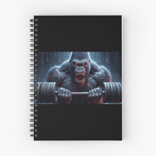 Item preview, Blue Fire Gorilla Gym Motivation Beast Mode Workout designed and sold by GORILLA-GYM-FIT.