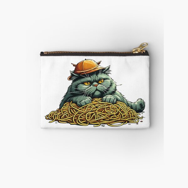 Item preview, Noodle Overload Cat designed and sold by Pixelzo.