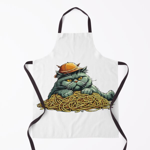 Item preview, Noodle Overload Cat designed and sold by Pixelzo.
