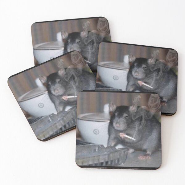 Item preview, Ratatouille Rat Smoking designed and sold by Leinadart.