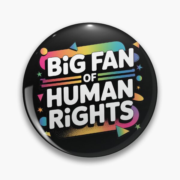 Item preview, Big Fan of Human Rights designed and sold by Jacky-Design.