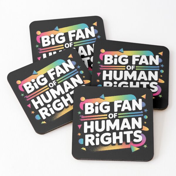 Item preview, Big Fan of Human Rights designed and sold by Jacky-Design.