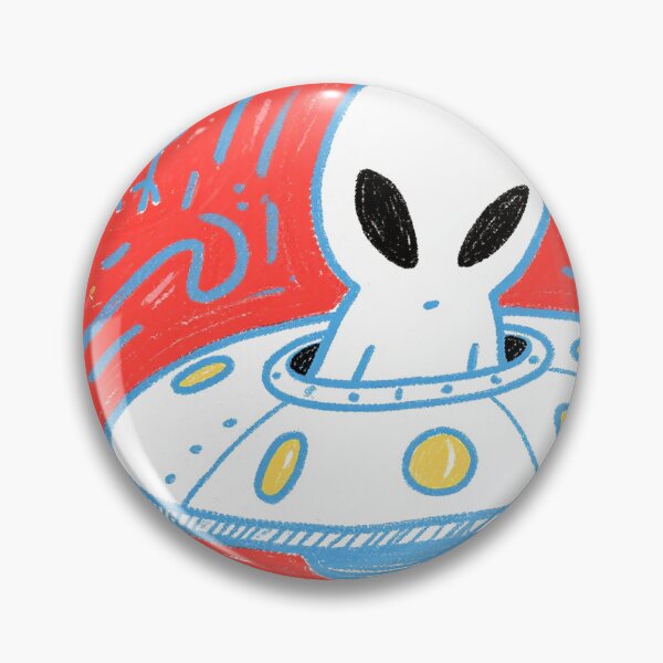 Item preview, Whimsical UFO Journey in Crimson Sky designed and sold by zzz888.