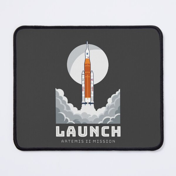 Item preview, Artemis II #33 Mission Launch SLS Rocket Space Vector Art designed and sold by KiwiRider.