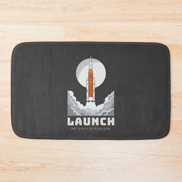 Item preview, Artemis II #33 Mission Launch SLS Rocket Space Vector Art designed and sold by KiwiRider.