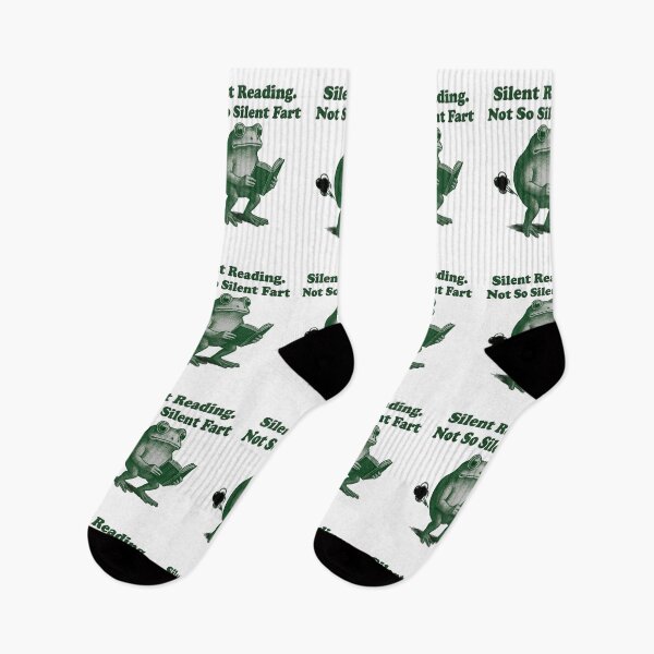 Item preview, Silent Reading Not So Silent Fart Funny Design For Book Lover  designed and sold by Thread&Fable.