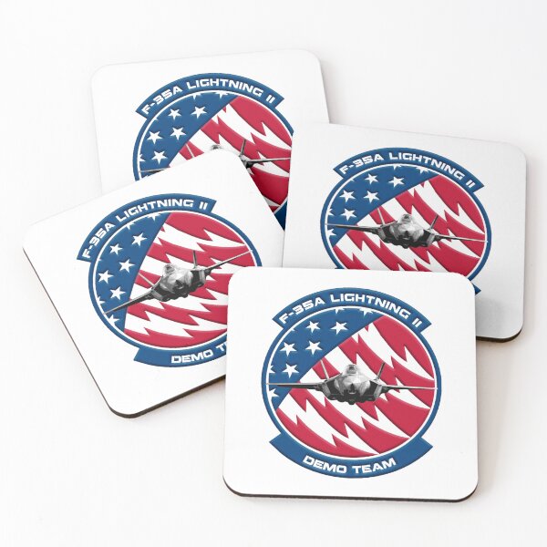 Item preview, United States Air Force F-35A Lightning II Demo Team Emblem designed and sold by CharlieDesings.