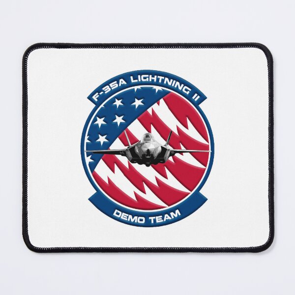 Item preview, United States Air Force F-35A Lightning II Demo Team Emblem designed and sold by CharlieDesings.