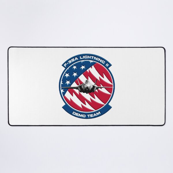 Item preview, United States Air Force F-35A Lightning II Demo Team Emblem designed and sold by CharlieDesings.