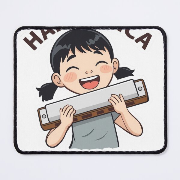 Item preview, Harmonica Girl, Music Lover  designed and sold by sz0g0.