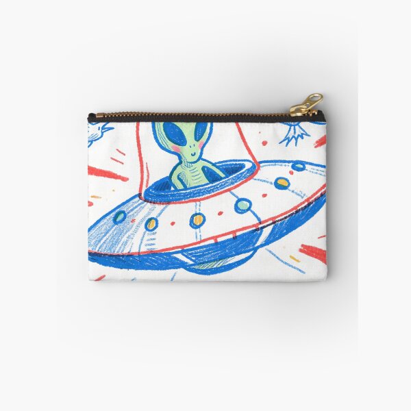Item preview, Whimsical Galactic Joyride with Alien Pilot designed and sold by zzz888.