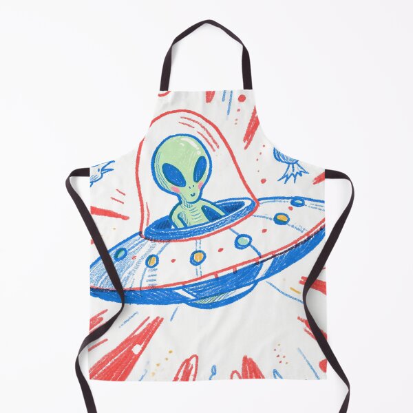 Item preview, Whimsical Galactic Joyride with Alien Pilot designed and sold by zzz888.