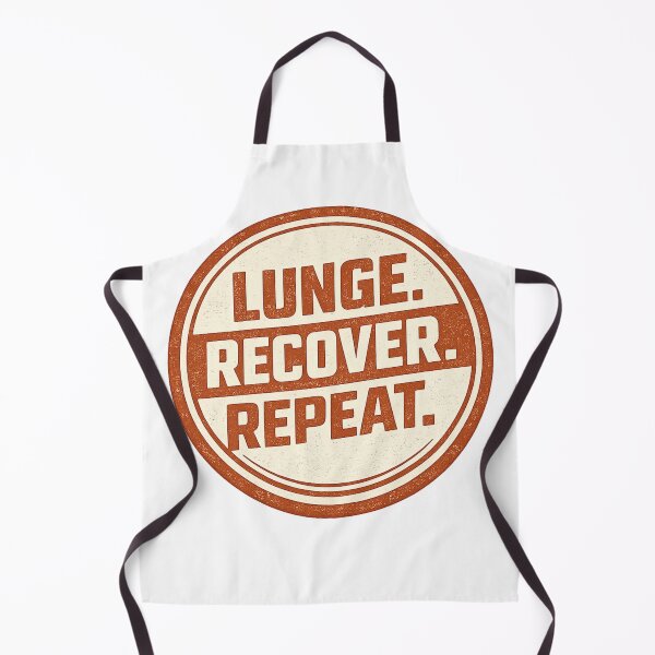 Item preview, LUNGE. RECOVER. REPEAT. designed and sold by ChillCharmStudio.