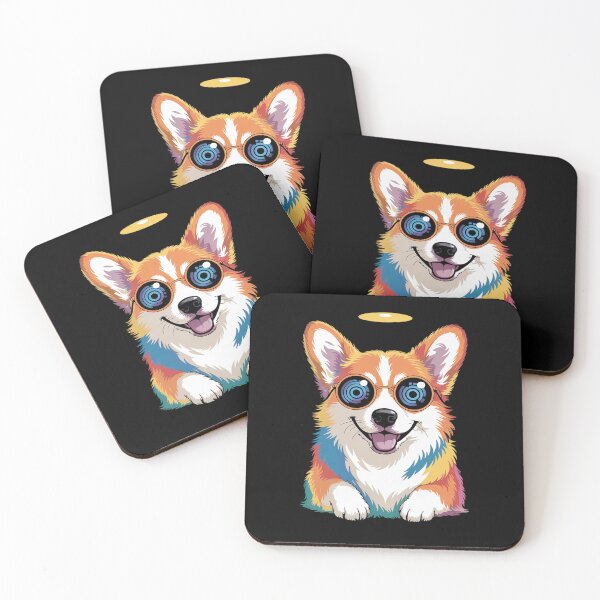 Item preview, Corgi Portrait for Corgi Dog Costume and Pet Lovers designed and sold by MarkLeedsArt.