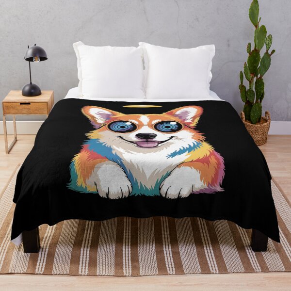 Item preview, Corgi Portrait for Corgi Dog Costume and Pet Lovers designed and sold by MarkLeedsArt.