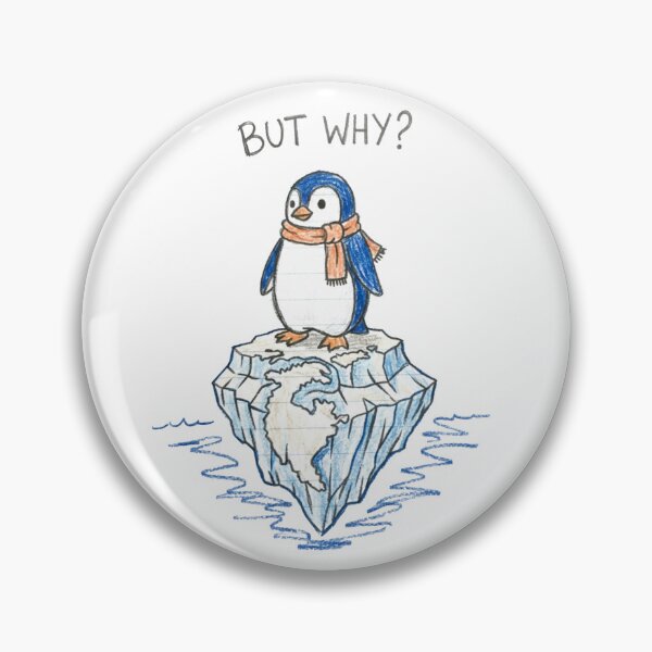 Item preview, Nihilist Penguin But Why Hand Draw Meme designed and sold by Oniyasha.
