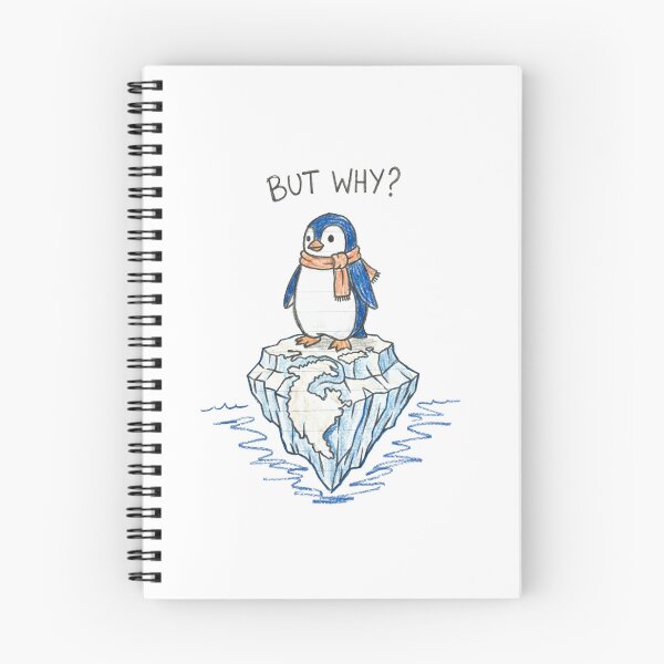 Item preview, Nihilist Penguin But Why Hand Draw Meme designed and sold by Oniyasha.