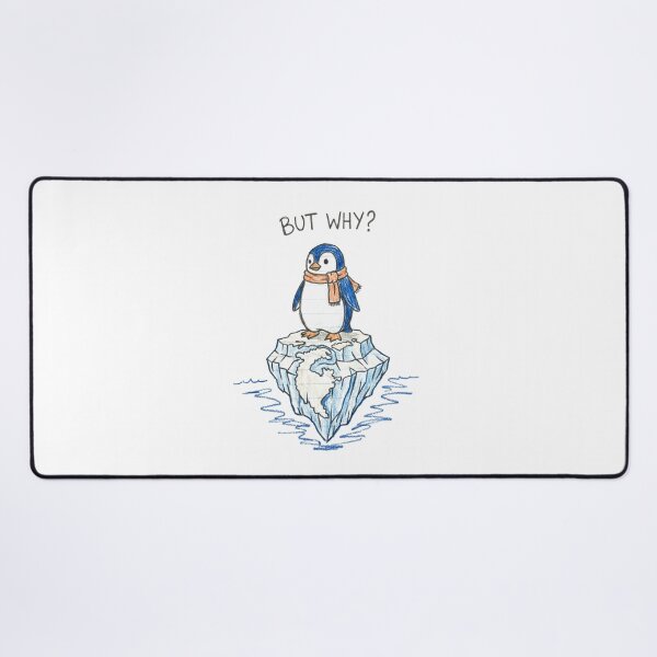 Item preview, Nihilist Penguin But Why Hand Draw Meme designed and sold by Oniyasha.