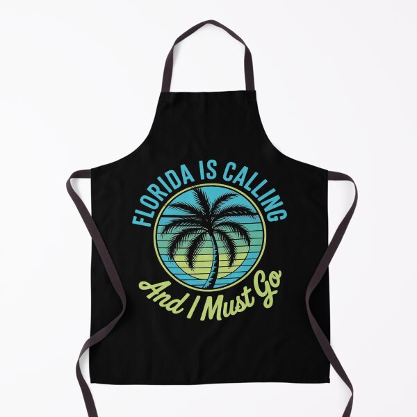 Item preview, Florida Is Calling I Must Go Green Palm Tree Summer Beach designed and sold by DigitaldeligArt.