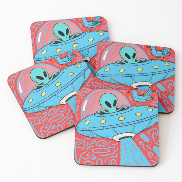 Item preview, Intergalactic Hitchhiker: Alien UFO Encounter designed and sold by zzz888.