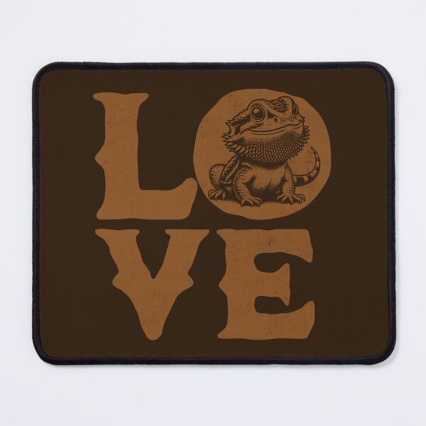 Item preview, LOVE Bearded Dragons Beardie Lover (light version) designed and sold by KLArtzStore.