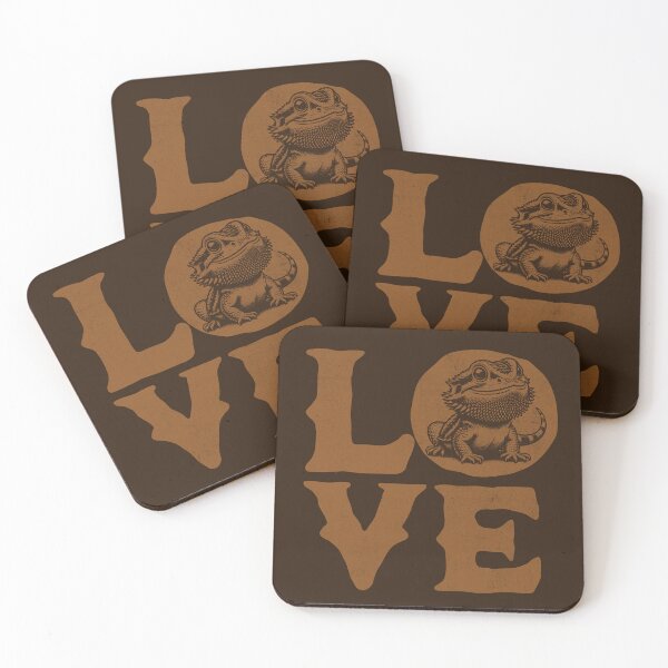 Item preview, LOVE Bearded Dragons Beardie Lover (light version) designed and sold by KLArtzStore.