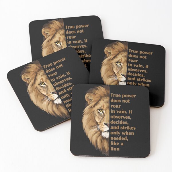 Item preview, Lion Wisdom: True Power Motivational designed and sold by Mary Ney.