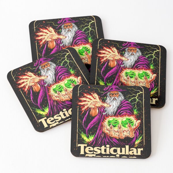 Aperçu de l'œuvre J'ai lancé une torsion testiculaire (mème drôle de sorcier) créée et vendue par Aleeesha.
