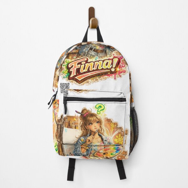 Item preview, Finna! Gen Z Slang Street Art Painter Girl Graphic, Color Splash Graffiti Style Illustration for Tees, Hoodies, Stickers and Posters designed and sold by TerScott.
