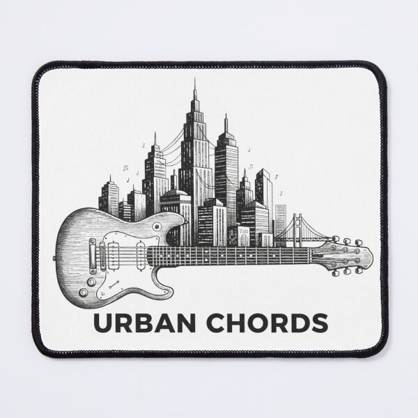 Item preview, Urban Chords - City Skyline Guitar by Elias Brick Intelligent Groove designed and sold by ELIAS BRICK INTELLIGENT GROOVE.