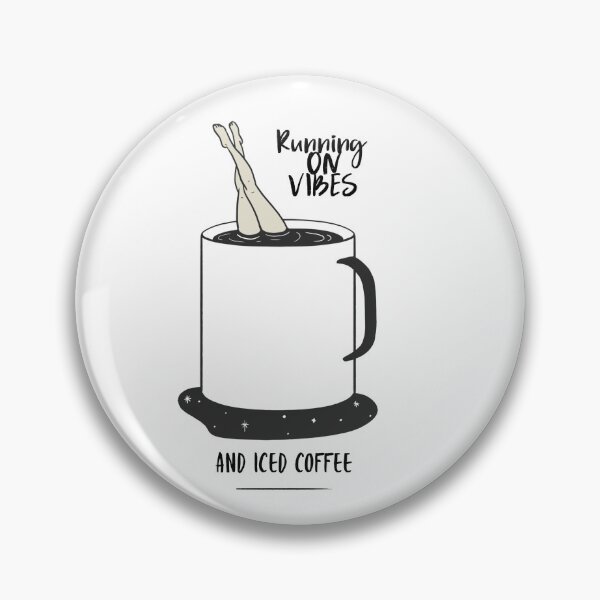 Item preview, Running On Vibes And Iced Coffee designed and sold by Zoaluxe.