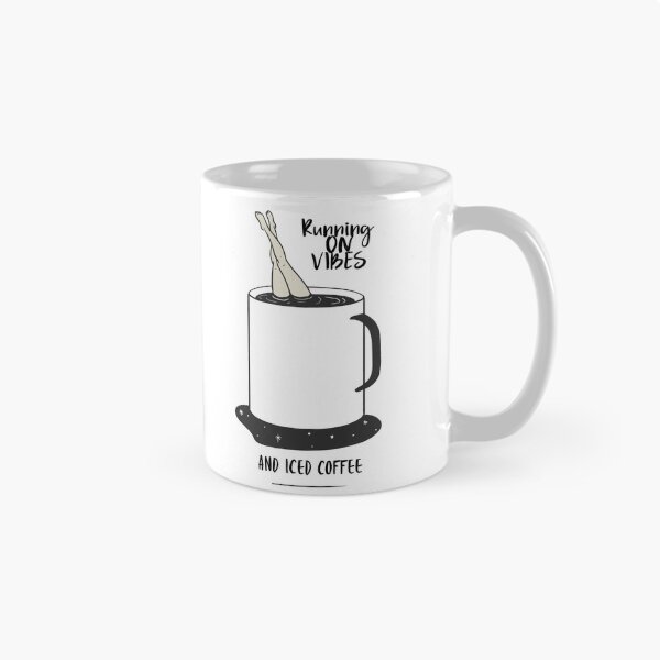 Item preview, Running On Vibes And Iced Coffee designed and sold by Zoaluxe.