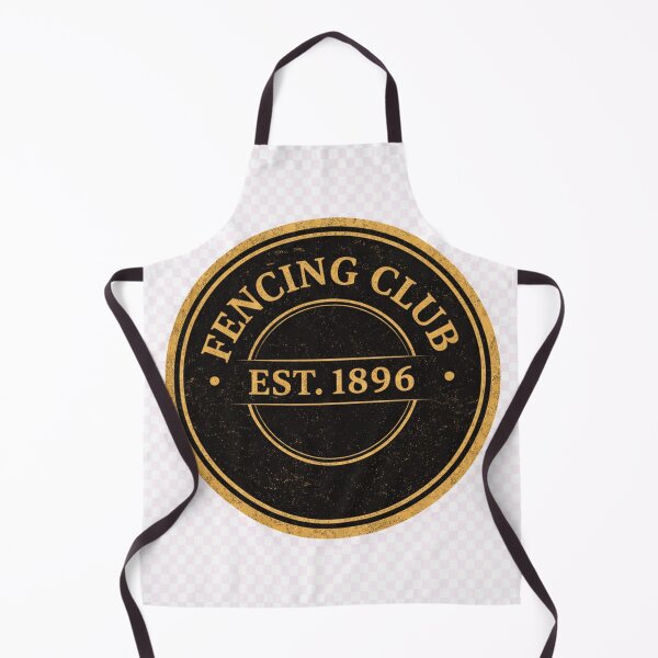 Item preview, FENCING CLUB EST. 1896 designed and sold by ChillCharmStudio.