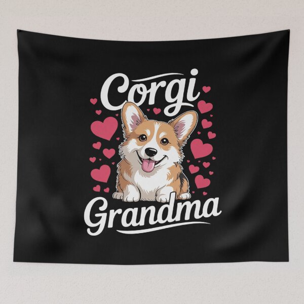 Artikelvorschau, Corgi entworfen und verkauft von MarkLeedsArt.