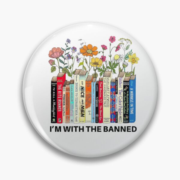 Item preview, I’m with the banned -books designed and sold by wishingrain.
