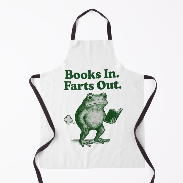 Item preview, Books In Farts Out Funny Design For Book Lover designed and sold by Thread&Fable.