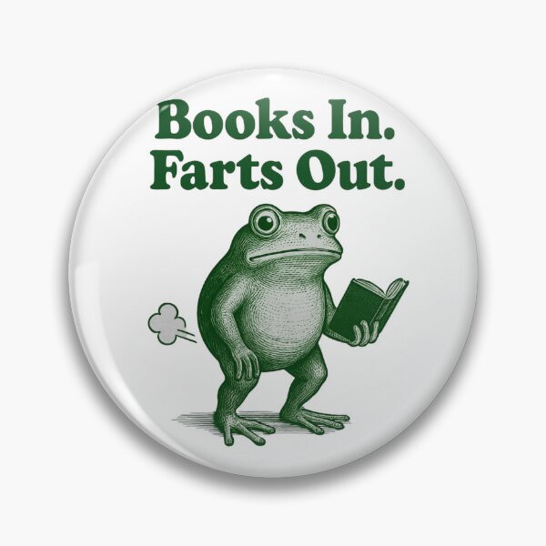 Item preview, Books In Farts Out Funny Design For Book Lover  designed and sold by Thread&Fable.