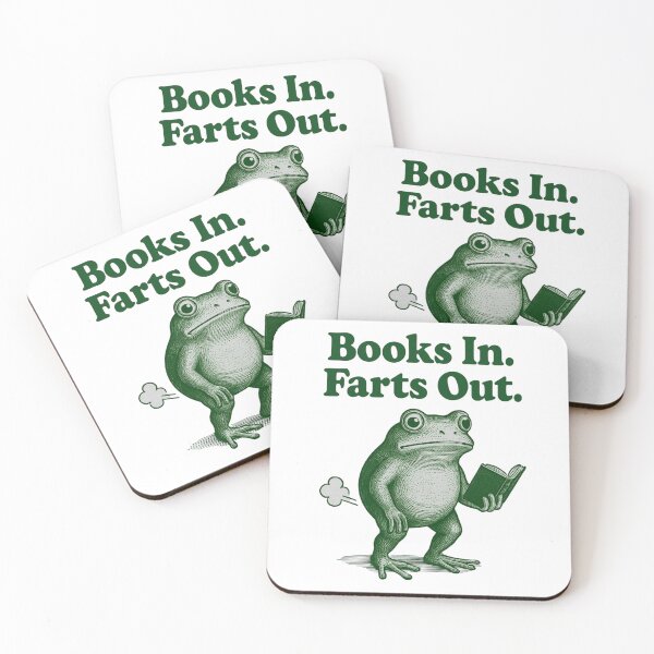 Item preview, Books In Farts Out Funny Design For Book Lover  designed and sold by Thread&Fable.