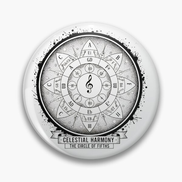 Item preview, Celestial Harmony - The Circle of Fifths by Elias Brick Intelligent Groove designed and sold by ELIAS BRICK INTELLIGENT GROOVE.