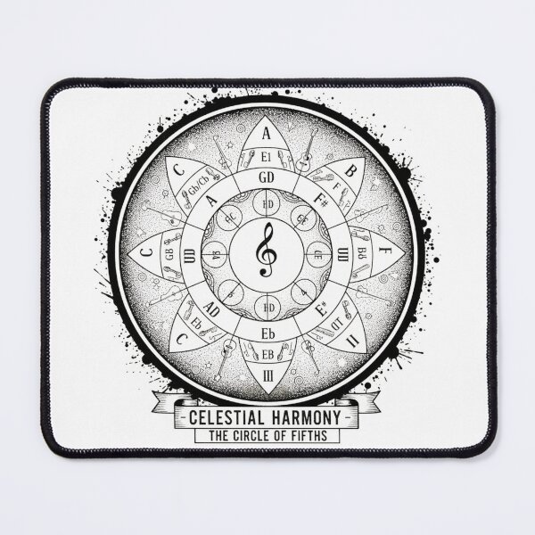 Item preview, Celestial Harmony - The Circle of Fifths by Elias Brick Intelligent Groove designed and sold by ELIAS BRICK INTELLIGENT GROOVE.