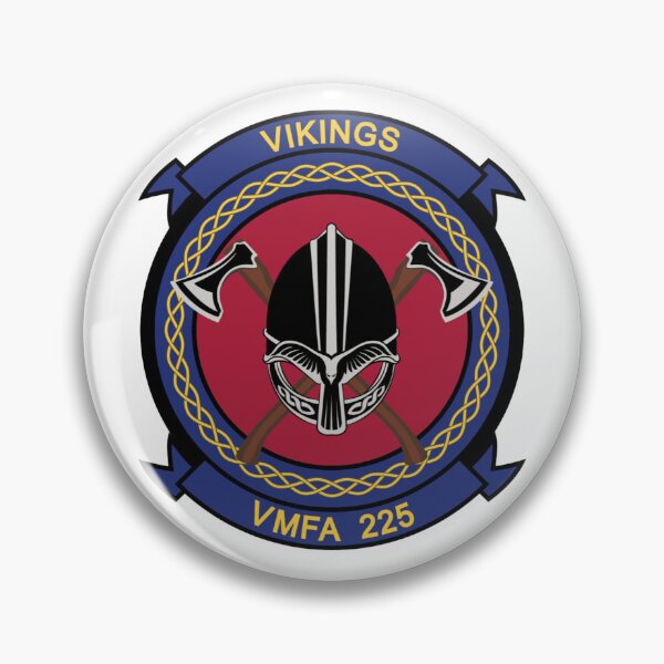 Item preview, US Marine Corps VMFA-225 Vikings Squadron Insignia designed and sold by CharlieDesings.