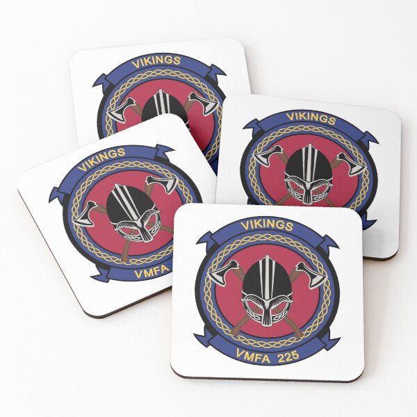 Item preview, US Marine Corps VMFA-225 Vikings Squadron Insignia designed and sold by CharlieDesings.