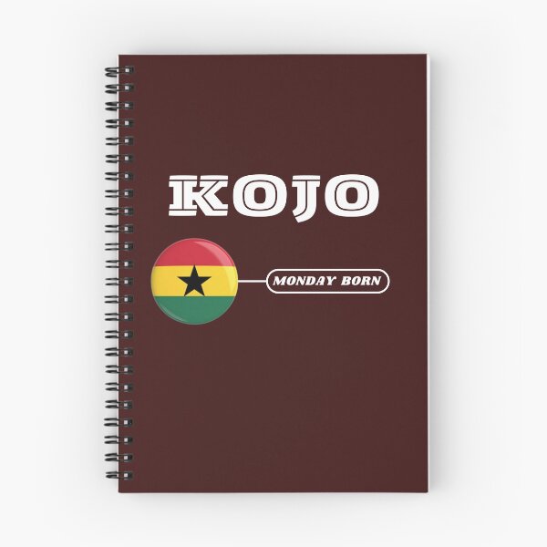 Aperçu de l'œuvre T-shirt Kojo, prénom ghanéen, prénom akan, ashanti pour un garçon né un lundi. créée et vendue par alphagrace.
