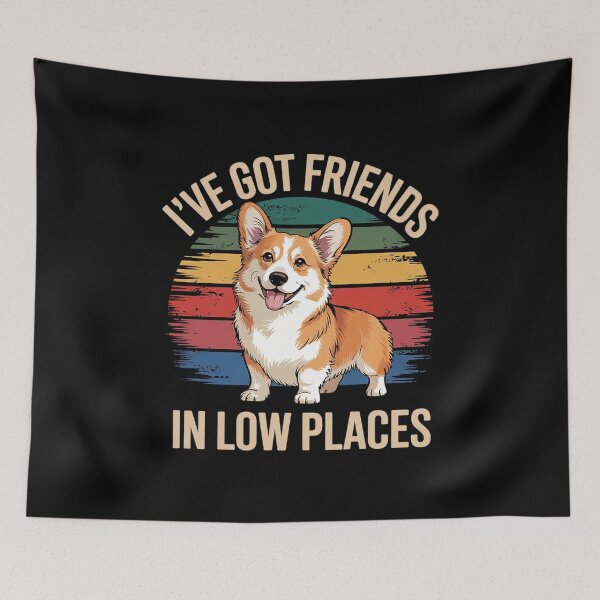Item preview, Cute Corgi Art For Men Women Kids Pet Dog Cardigan Corgi designed and sold by MarkLeedsArt.