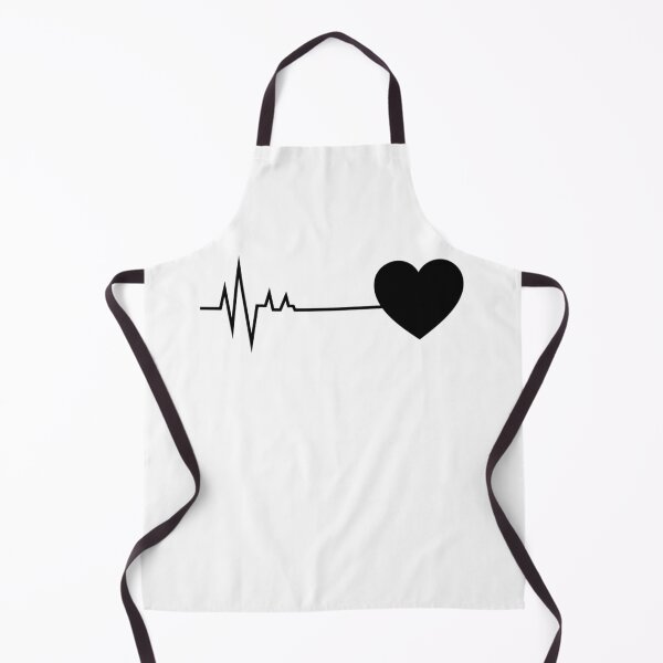 Item preview, Heartbeat Love Line Minimal Heart Art designed and sold by The_CreativeStudio.