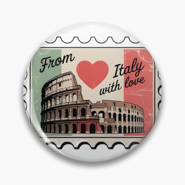 Item preview, From Italy With Love - Vintage Postcard Style designed and sold by ItaloVibes.