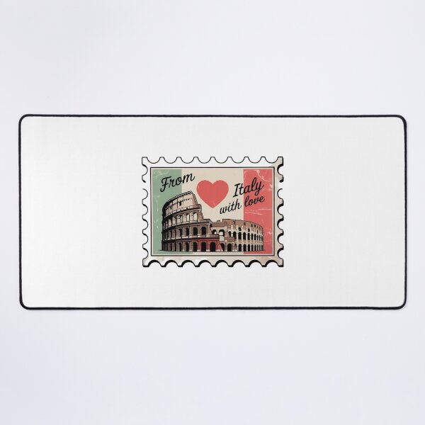 Item preview, From Italy With Love - Vintage Postcard Style designed and sold by ItaloVibes.