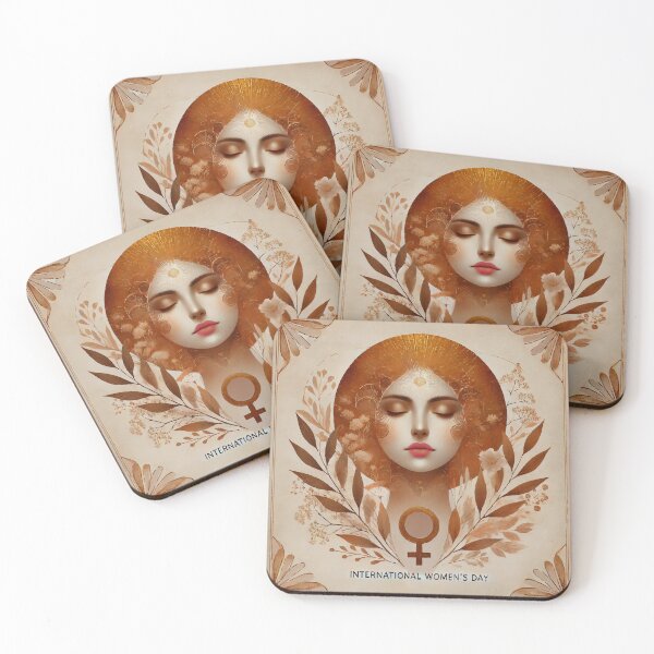 Item preview,  Divine Feminine Power – International Women’s Day Art | Soft Boho Goddess designed and sold by  Ojo de Lilith.