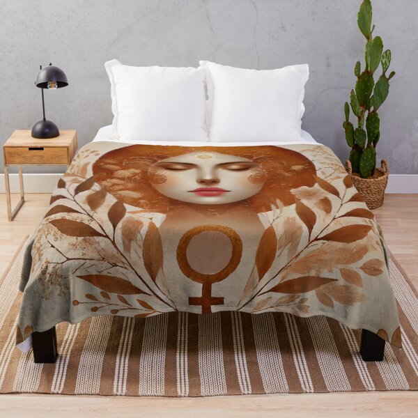 Item preview,  Divine Feminine Power – International Women’s Day Art | Soft Boho Goddess designed and sold by  Ojo de Lilith.